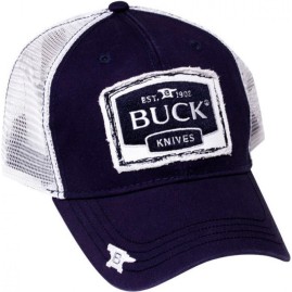 Бейсболка BUCK 89123 NAVY LOGO PATCH
