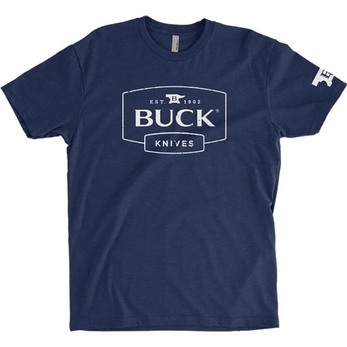 Футболка BUCK 13088M MENS NAVY TEE M B13088M