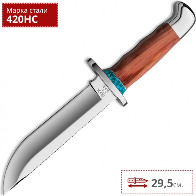 Нож BUCK 0124CDSLE WBC CEDAR FRONTIERSMAN B0124CDSLE