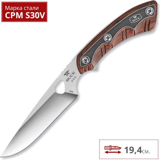 Нож BUCK 0539RWS OPEN SEASON SMALL GAME B0539RWS