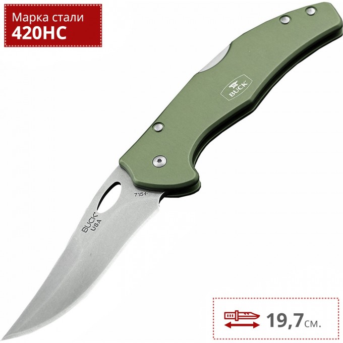 Нож BUCK 0715ODS ASCEND LT B0715ODS