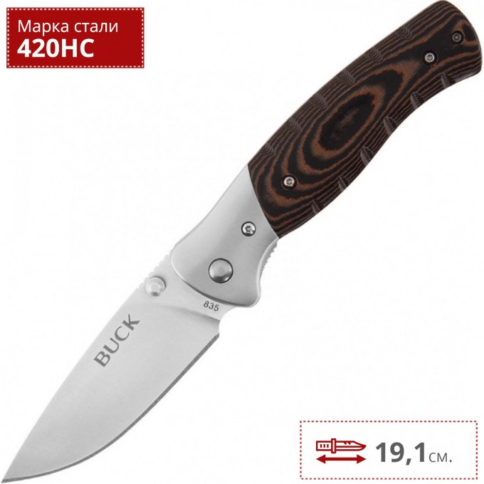 Нож BUCK 0835BRS SMALL SELKIRK B0835BRS